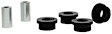 W63582 Trailing Arm Bushing - Black, Direct Fit, Set of 2