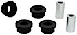 W63582 Trailing Arm Bushing - Black, Direct Fit, Set of 2
