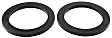 W71478 Coil Spring Insulator - Black, Synthetic Elastomer, Direct Fit, Set of 2