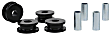 W81075 Radius Rod Bushing - Black, Synthetic Elastomer, Direct Fit