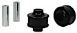 W83391 Radius Arm Bushing - Black, Synthetic Elastomer, Set of 2