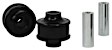 W83391 Radius Arm Bushing - Black, Synthetic Elastomer, Set of 2