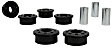 W93167 Differential Mount Bushing - Black, Synthetic Elastomer, Direct Fit, Set of 3