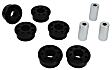 W93167 Differential Mount Bushing - Black, Synthetic Elastomer, Direct Fit, Set of 3