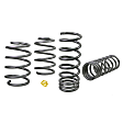2022 Subaru WRX - Front and Rear Lowering Springs, performance coil spring kit - lowers vehicle 25mm front and rear, 25 mm, Set of 4
