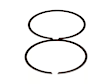 1980 Honda CR250R - Direct Fit Piston Ring Set