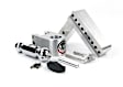 CTB6-2 Hitch Ball Mount, 2 in. - Brushed Aluminum, Aluminum And Stainless Steel, Sold Individually
