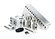 WS10-2 Hitch Ball Mount - Brushed Aluminum, Aluminum And Stainless Steel, Universal, Sold Individually