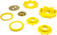 KDT925 Differential Mount Bushing - Yellow, Synthetic Elastomer, Direct Fit, Kit