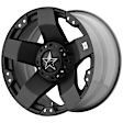 XD77528567310 Aluminum Matte Black Wheel, 20 in. X 8.5 in., 6 x 5.5 Bolt Pattern