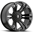 1994 Suzuki Samurai - Aluminum Matte Black Wheel, 20 in. x 9 in., 5 x 5.5 Bolt Pattern