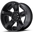 2014 Jeep Compass - Aluminum Matte Black Wheel, 17 in. x 8 in., 5 x 4.5 in. / 5 x 5 in. Bolt Pattern