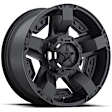 XD81178067710 Aluminum Matte Black Wheel, 17 in. X 8 in., 6 x 5.5 Bolt Pattern