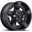 2014 GMC Sierra 1500 - Aluminum Matte Black Wheel, 18 in. x 9 in., 6 x 5.5 Bolt Pattern