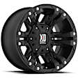 XD82229080700 Aluminum Matte Black Wheel, 20 in. X 9 in., 8 x 6.5 in. Bolt Pattern