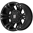 XD82279054712N Aluminum Matte Black Wheel, 17 in. X 9 in., 5 x 4.5 in. / 5 x 5 in. Bolt Pattern