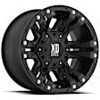 XD82289086718 Aluminum Matte Black Wheel, 18 in. X 9 in., 5 x 5.5 Bolt Pattern