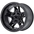 XD82729043712N Aluminum Matte Black Wheel, 20 in. X 9 in., 5 x 4.5 in. Bolt Pattern