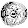 XD83629085200 Aluminum Chrome Wheel, 20 in. X 9 in., 5 x 5.5 Bolt Pattern