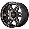 2024 Jeep Wrangler - Aluminum Satin Black Wheel, 20 in. x 9 in., 5 x 5 Bolt Pattern