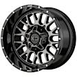 2021 Ram 2500 - Aluminum Gloss Black Wheel, 20 in. x 9 in., 8 x 6.5 in. Bolt Pattern