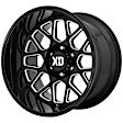 XD84989068318 Aluminum Gloss Black Wheel, 18 in. X 9 in., 6 x 5.5 Bolt Pattern