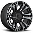 XD85129067400 Aluminum Satin Black Wheel, 20 in. X 9 in., 6 x 5.5 Bolt Pattern