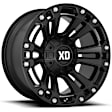 XD85129067700 Aluminum Satin Black Wheel, 20 in. X 9 in., 6 x 5.5 Bolt Pattern