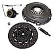 XY1992S Clutch Kit, Without Alignment Tool Without Flywheel Without Release Bearing Crown OE Stock Replacement