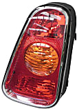11-5969-01 Passenger Side Halogen Tail Light, Without bulb(s), Amber & Red Lens, Hatchback