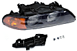 20-6549-90 Headlight Assembly (Halogen) with Yellow Turn Signal - Replaces OE Number 63-12-8-385-092