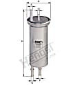 H268WK Fuel Filter with Pressure Regulator - Replaces OE Number 16-12-6-754-016