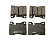 1981 BMW 733i - Front OE Comparable Pad Material Brake Pad Set, From 08/81