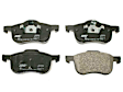 2006 Volvo S60 - Front OE Comparable Pad Material Brake Pad Set, AWD, With 286, 305 or 320 mm Brake Disc