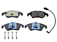2012 Audi S4 - Front OE Replacement Brake Pad Set, Through 06/20/11.