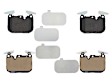 2017 BMW 330i xDrive - Front OE Replacement Brake Pad Set, With Or Without M Sport Brakes S2Nha, M Sports Package P337A