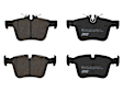 2020 Mercedes Benz C300 - Rear OE Comparable Pad Material Brake Pad Set, With Or Without Amg Sport Package, Or Sport Brake System (Code P31, Or U29), Or Ceramic Brake System (Code 944)