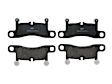 99135293904 Rear OE Replacement Brake Pad Set
