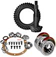 ZGK2014 8.5" GM 4.56 Rear Ring & Pinion, Install Kit, Axle Bearings, 1.625" Case Journal