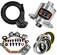 ZGK2086 ZF 9.25" CHY 3.55 Rear Ring & Pinion, Install Kit, Posi, Axle Bearings & Seals