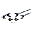 YA W24160 Chromoly Front Axle Kit For Dana 30 Diff, 27/30 Spline, 1310 U-Joint