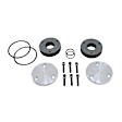 YHC50001 Yukon Hardcore Drive Flange Kit Dana 44 30-Spl Outer Stubs w/Engraved Caps