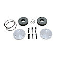 YHC50008 Yukon Hardcore Drive Flange Kit Dana 44 19-Spl Outer Stubs, Non-Engraved Caps