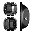 1992 Ford F-150 - Differential Cover, Ford 8.8 In. Ring Gear; Nodular, Black Powdercoated, Steel, High Performance Series