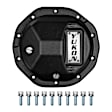 1987 Chevrolet Blazer - Differential Cover, GM 8.5 In. Ring Gear; Nodular, Black, Stainless Steel