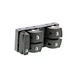 2006 Audi A3 - Front, Driver Side Window Switch, Drivers Door; Switch Panel Assembly, Black, 5 Buttons, OE Replacement Series