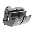 2006 Volkswagen Rabbit - Front, Driver Side Window Switch, engdesig: BGQ, 2-Door, Black