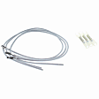 2006 Audi A4 - Wiring Harness Repair Kit, enginedesignationname : BPG; Sedan; FWD; With Oe No. 8E0971687L