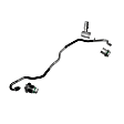 1997 Audi A4 - A/C Refrigerant Suction Hose, Engine Des: AFC, High Pressure Line; Location: Dryer To Evaporator; From Chassis/Vin 8Dv006772; Evaporator To Receiver Drier; With Oe No. 8D1260740M, Sold Individually