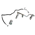 2002 Volkswagen Jetta - A/C Refrigerant Liquid Hose, High Pressure Line; Location: Dryer To Evaporator; Condenser To Evaporator, Sold Individually